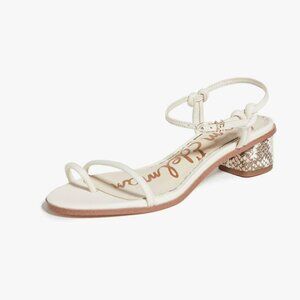 Sam Edelman Isle Low Heel Strappy Leather Sandals
